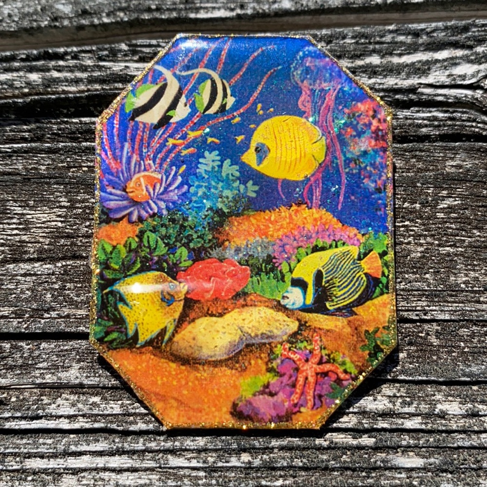 Colorful Fish Pin
